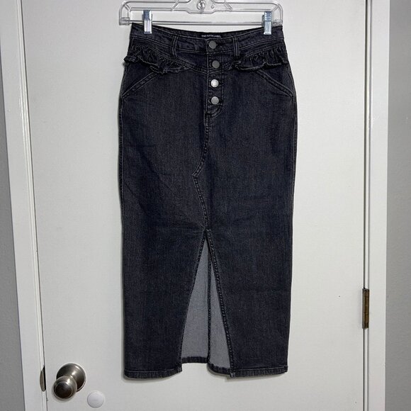 The Fifth Label Dresses & Skirts - The Fifth Label Australia Denim Skirt Washed Black NWT Women's Size XS